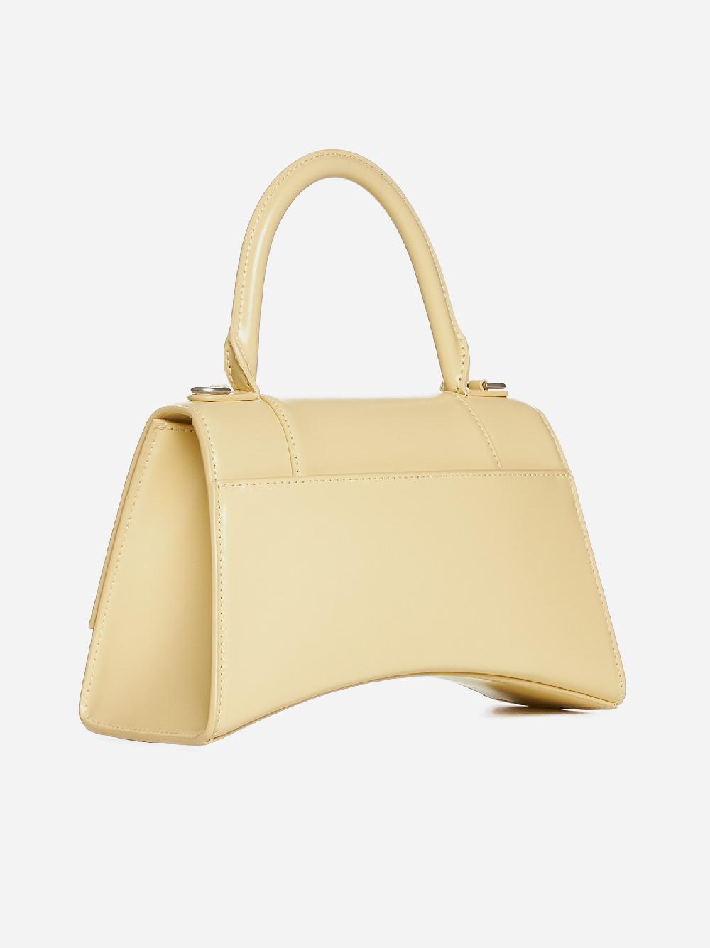 BALENCIAGA Borsa Hourglass Small in pelle Shopping Online