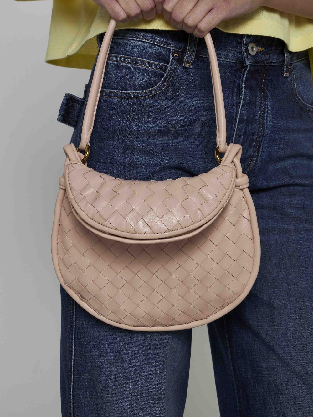 BOTTEGA VENETA Borsa Gemelli piccola in pelle Intrecciato Soddisfazione Garantita