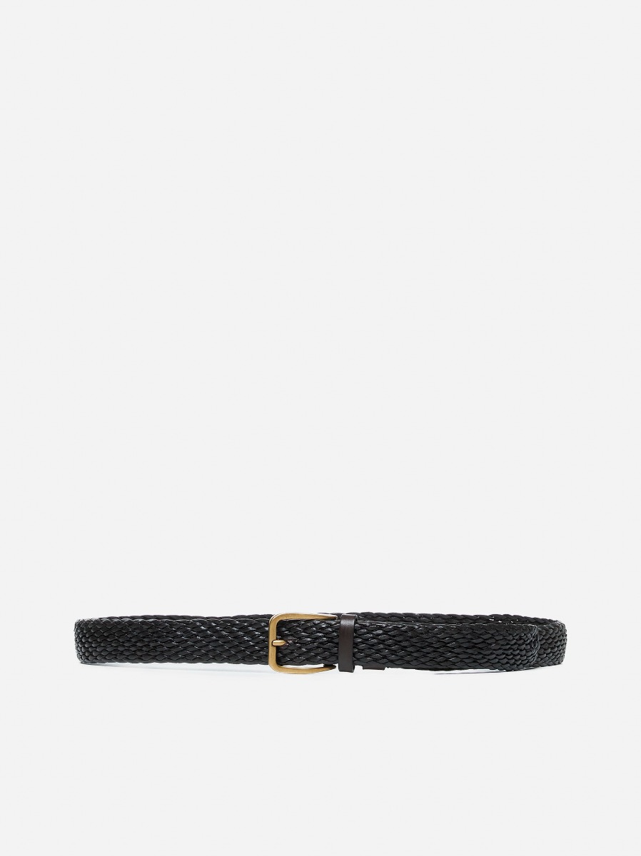 BRUNELLO CUCINELLI Cintura in pelle intrecciata