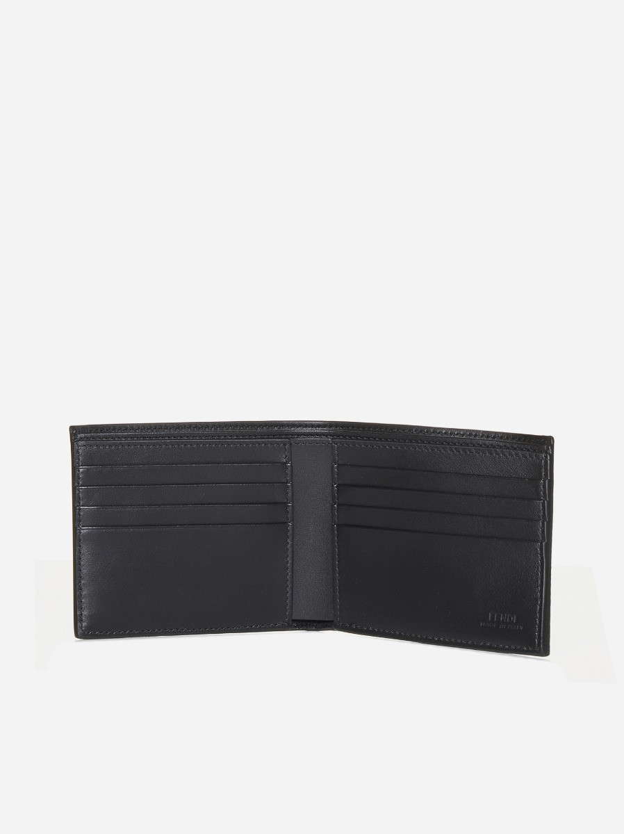 FENDI Portafoglio in pelle con logo Negozio