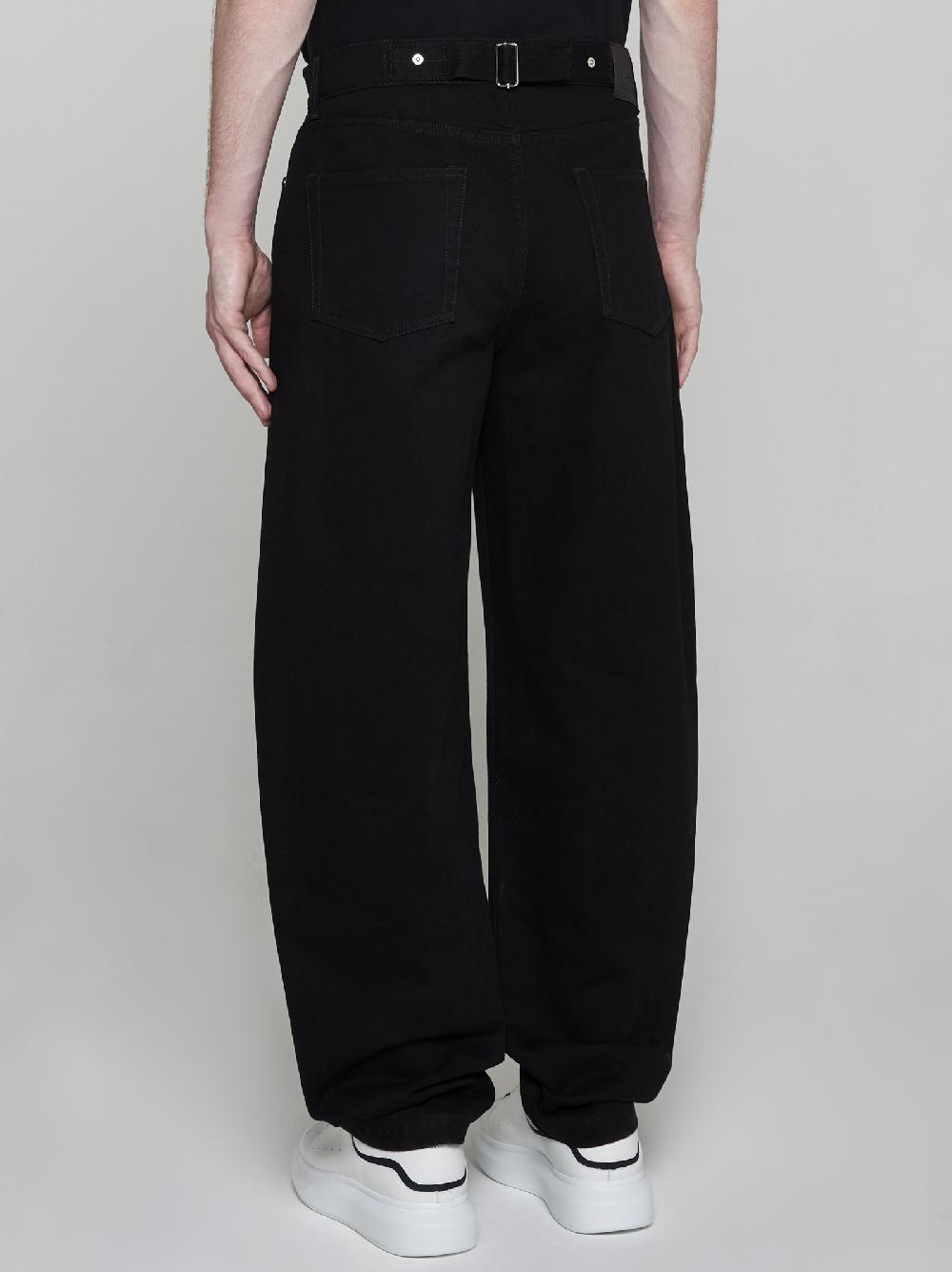 ALEXANDER MCQUEEN Jeans barrel-leg 2025