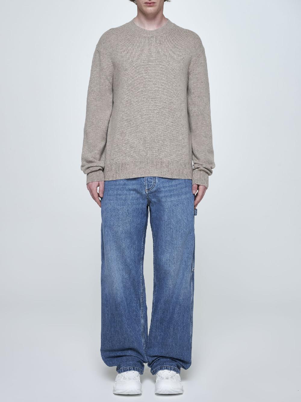 BOTTEGA VENETA Pull misto cashmere con toppe Convenienza