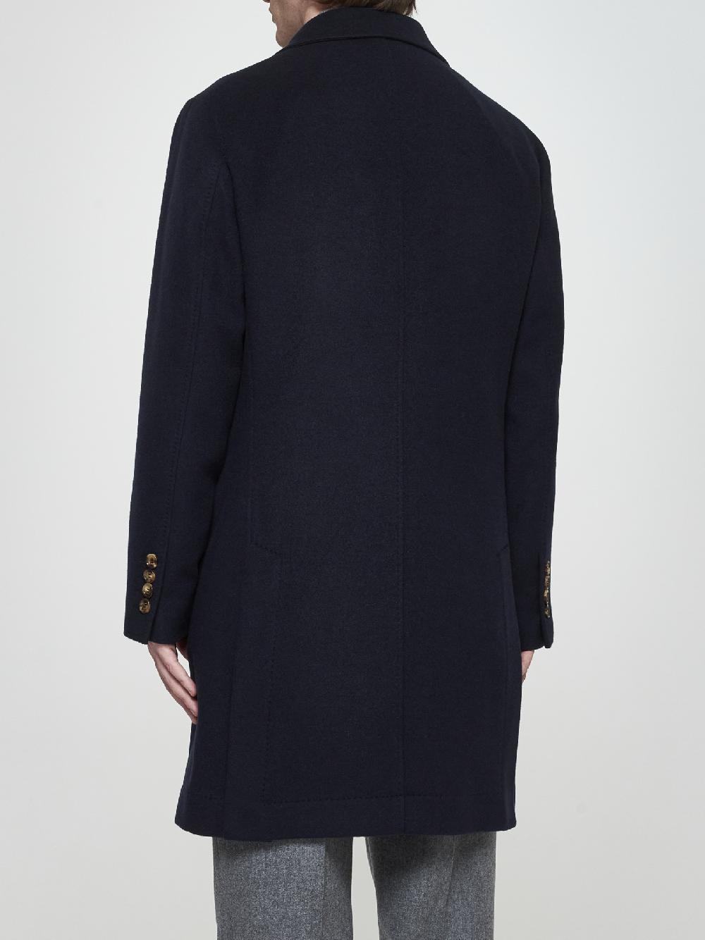 BRUNELLO CUCINELLI Cappotto monopetto in cashmere Presa