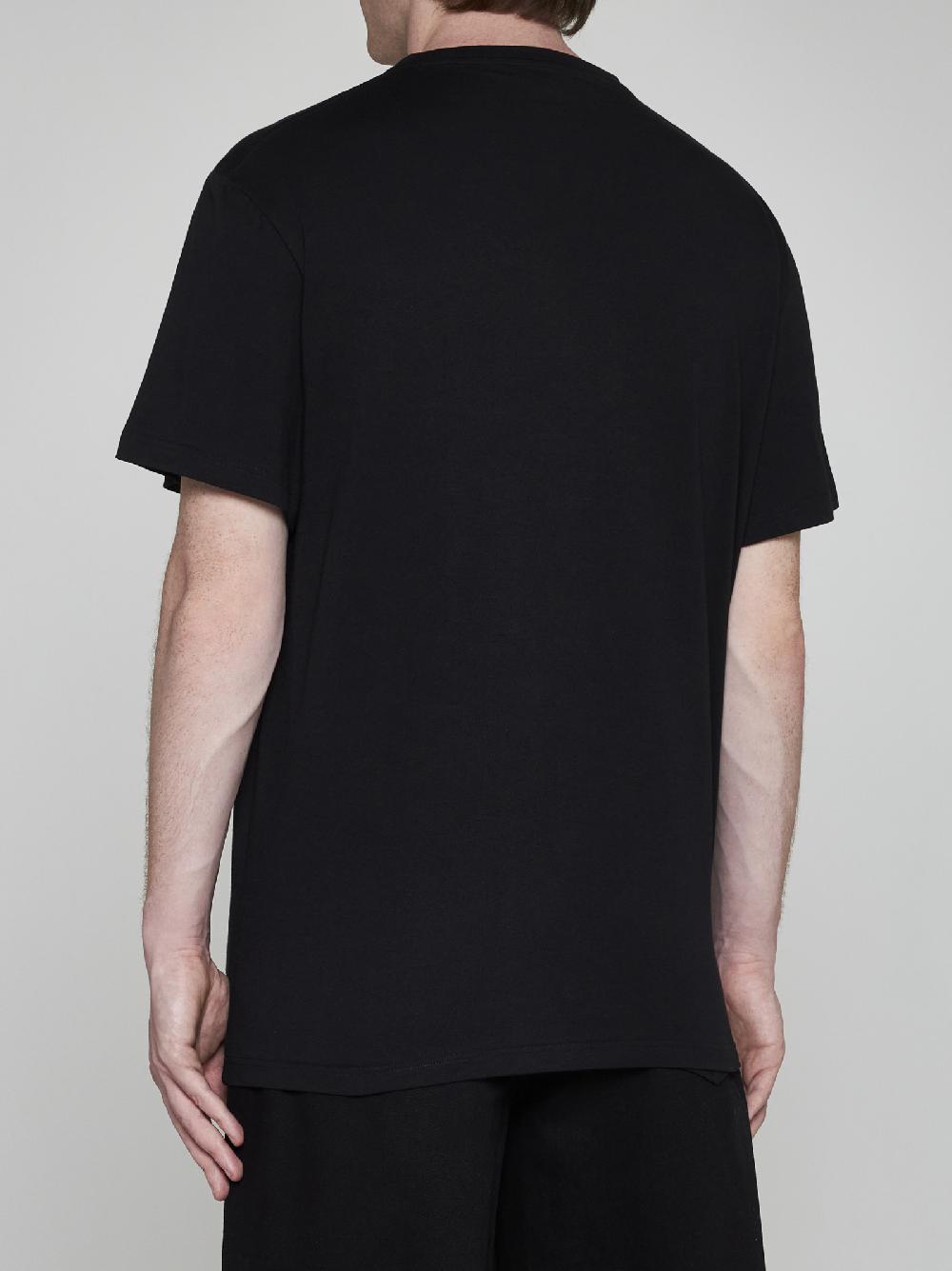 ALEXANDER MCQUEEN T-shirt in cotone con logo Promozione