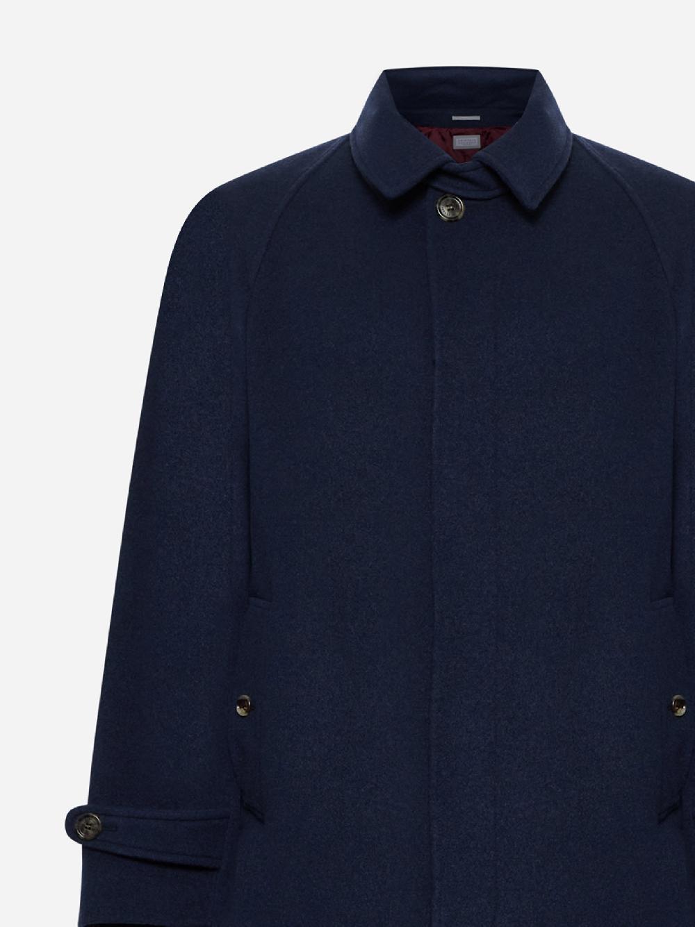 BRUNELLO CUCINELLI Cappotto monopetto in cashmere Negozi Online