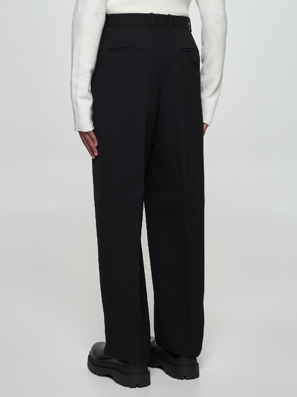 BOTTEGA VENETA Pantaloni in twill di lana Acquista Ora
