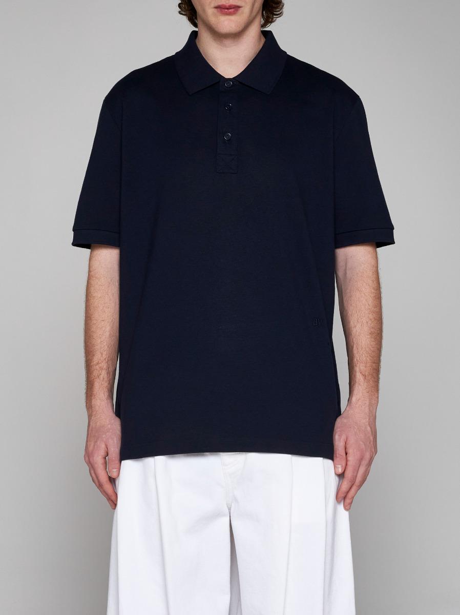 BOTTEGA VENETA Polo in cotone Consegna Veloce