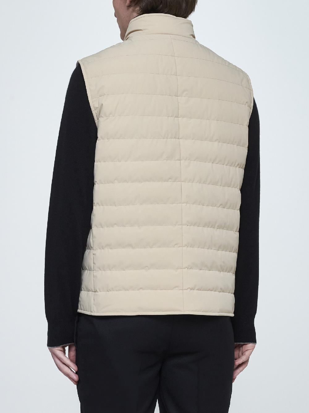 BRUNELLO CUCINELLI Gilet in nylon trapuntato Economico