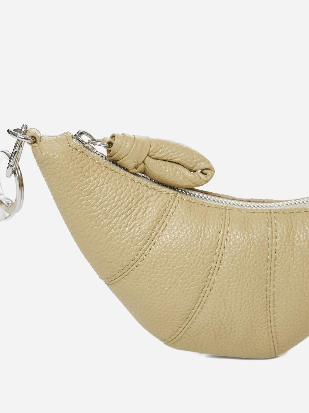 LEMAIRE Portamonete Croissant in pelle Outlet