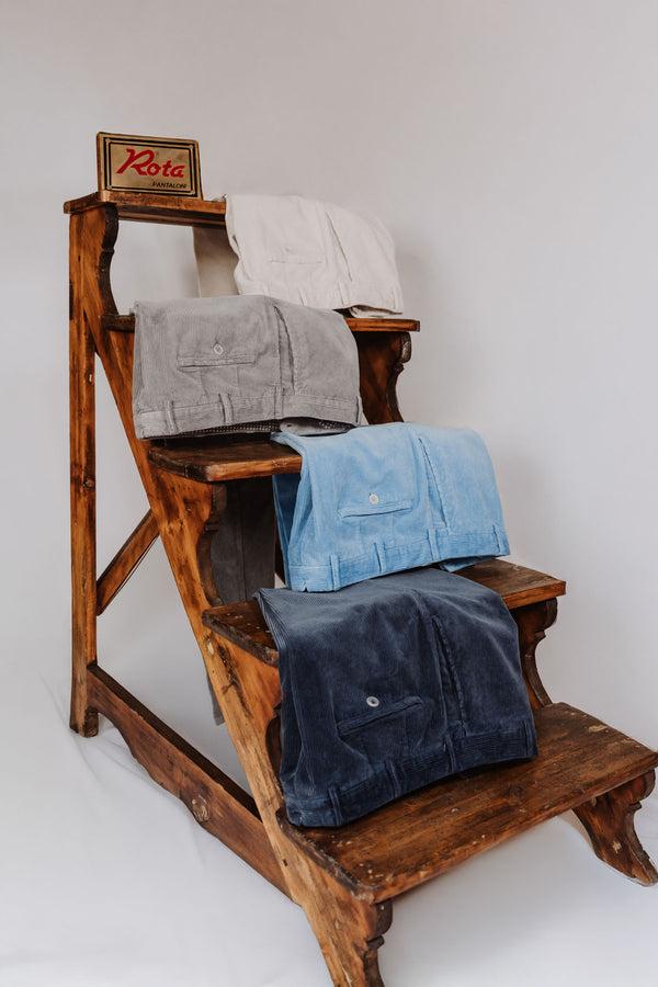 Rota Sport Winter Denim blue corduroy sport trousers Presa