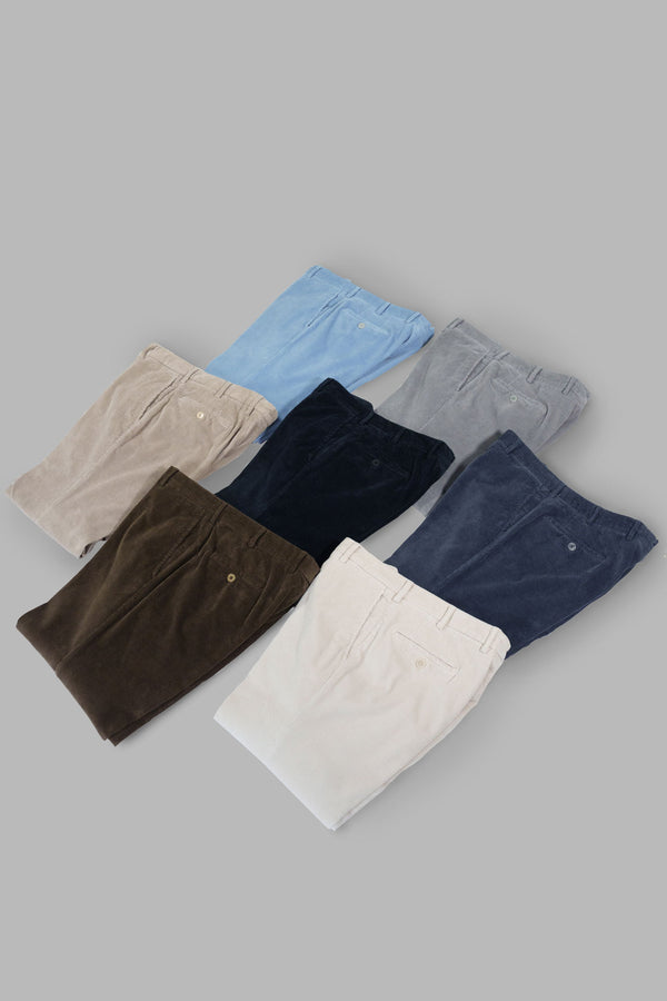 Rota Sport Winter Denim blue corduroy sport trousers Presa