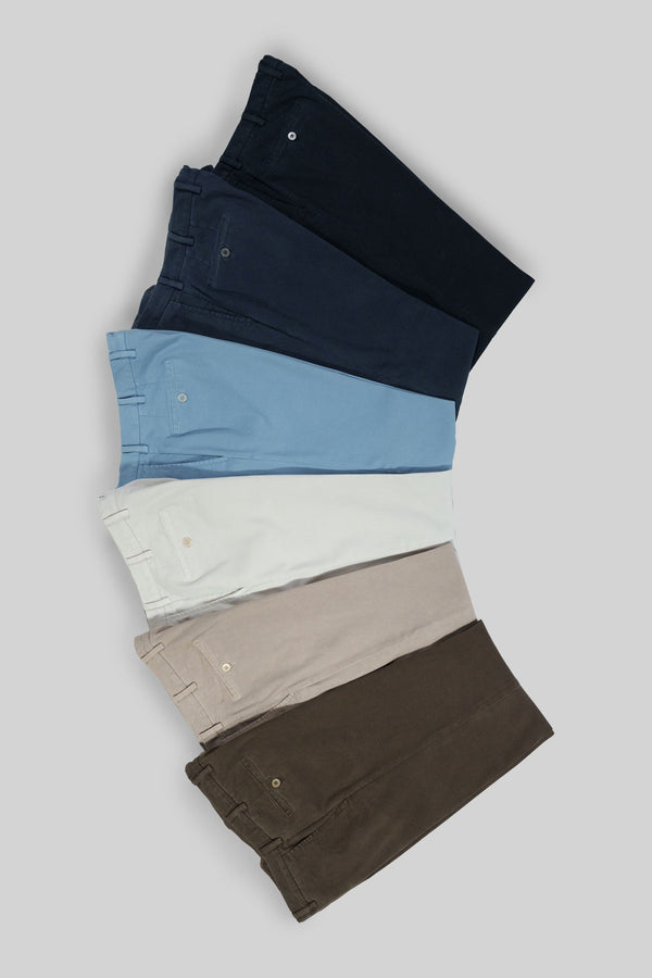 Rota Sport Winter Denim blue cotton elastan sport trousers Offerta