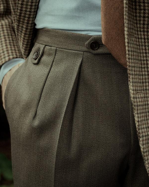 Rota Winter New York wool covert trousers Fino al 55% di sconto