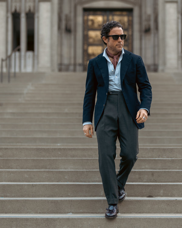 Rota Summer Venezia dark grey wool trousers Duty-free