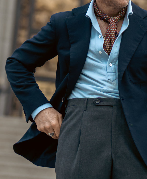 Rota Summer Venezia dark grey wool trousers Duty-free