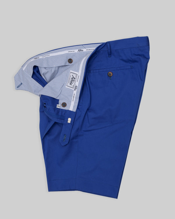 Rota Summer Bright blue cotton bermuda 2025
