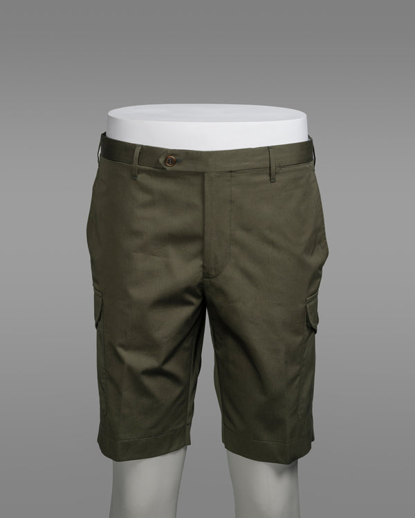 Rota Summer Green cotton bermuda cargo In Saldo