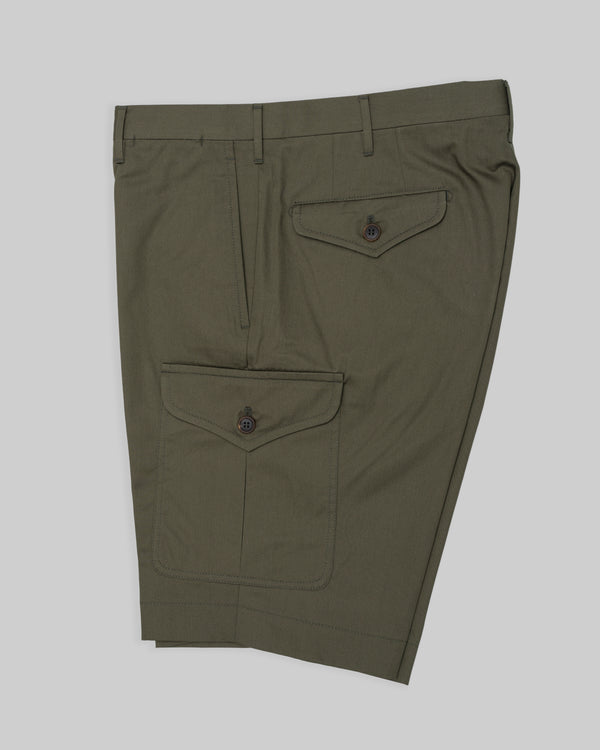 Rota Summer Green cotton bermuda cargo In Saldo
