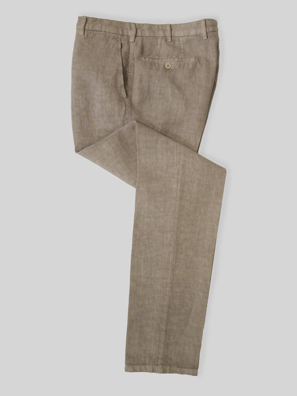 Rota Sport Summer Beige linen sport trousers Spedizione Gratuita