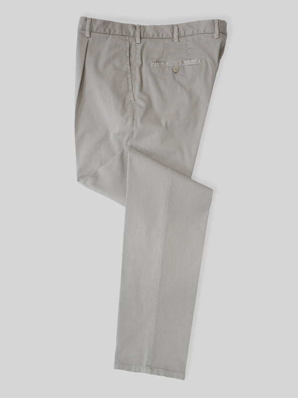 Rota Sport Summer Light beige cotton supima sport trousers 1 pleat Presa