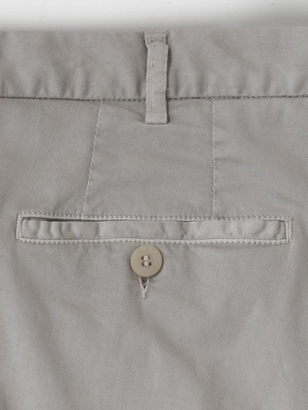 Rota Sport Summer Light beige cotton supima sport trousers 1 pleat Presa