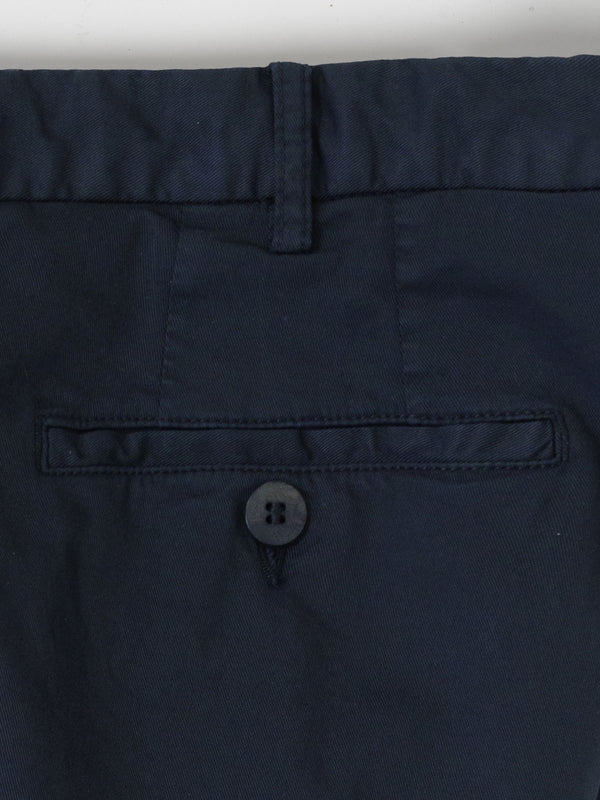 Rota Sport Summer Dark blue cotton supima sport trousers 1 pleat Sconto