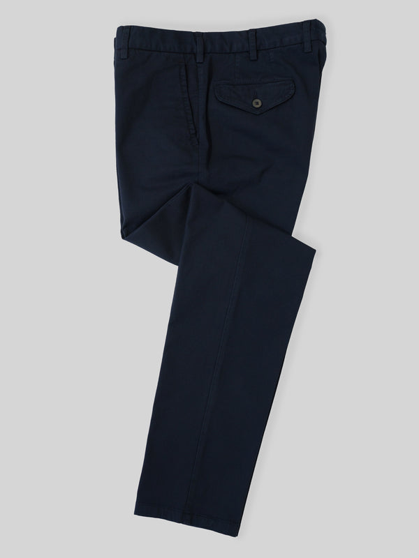 Rota Sport Summer Dark blue cotton supima sport trousers with flaps Outlet