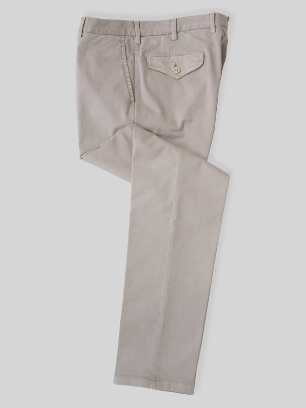 Rota Sport Summer Light beige cotton supima sport trousers with flaps Hotsell