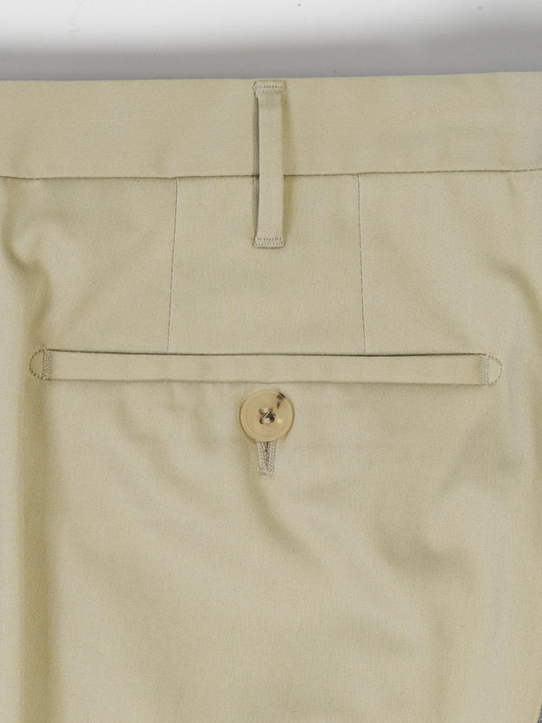 Rota Summer Light beige cotton elastan trousers Nuova