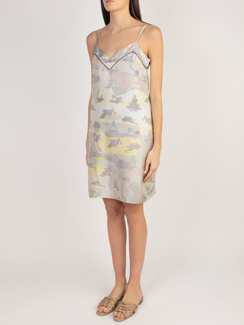 Sans Tabù Slipdress pura seta “L'amore” - Moonlight Consegna Veloce