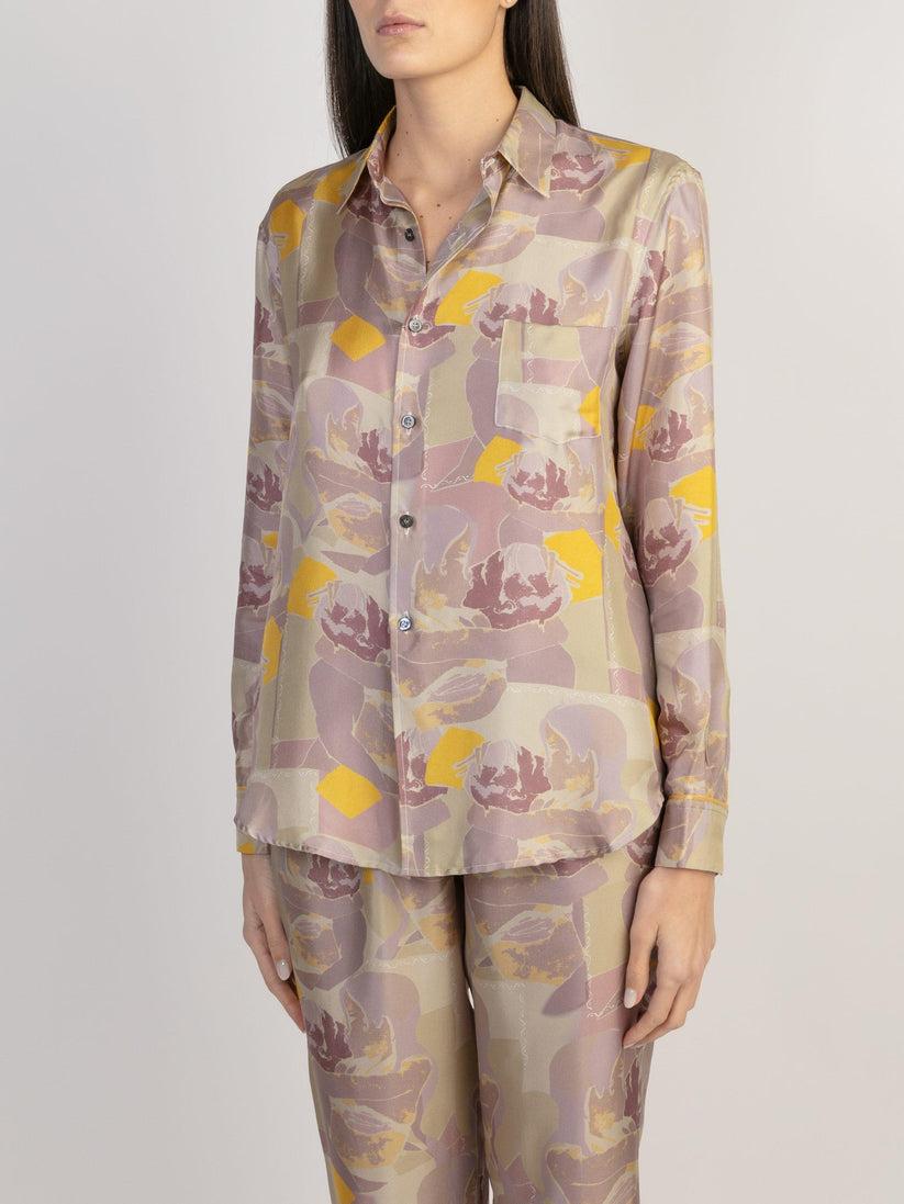 Sans Tabù Camicia in pura seta a maniche lunghe “Pillow Talk” - Dawn Shopping Online