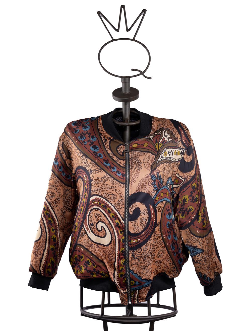 Save The Queen Bomber in tessuto stampato Offerte