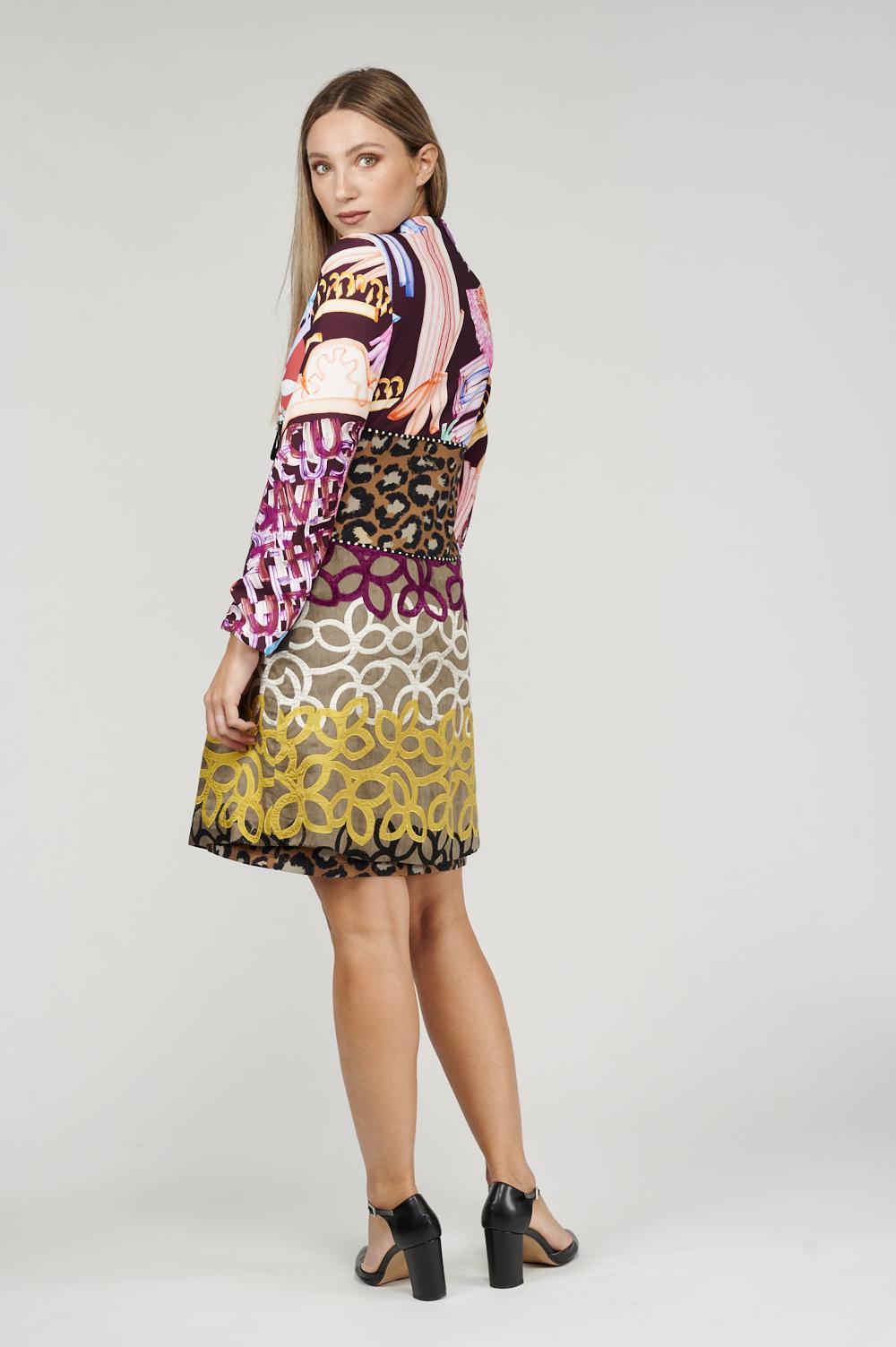 Save The Queen Cappotto patchwork Hotsell