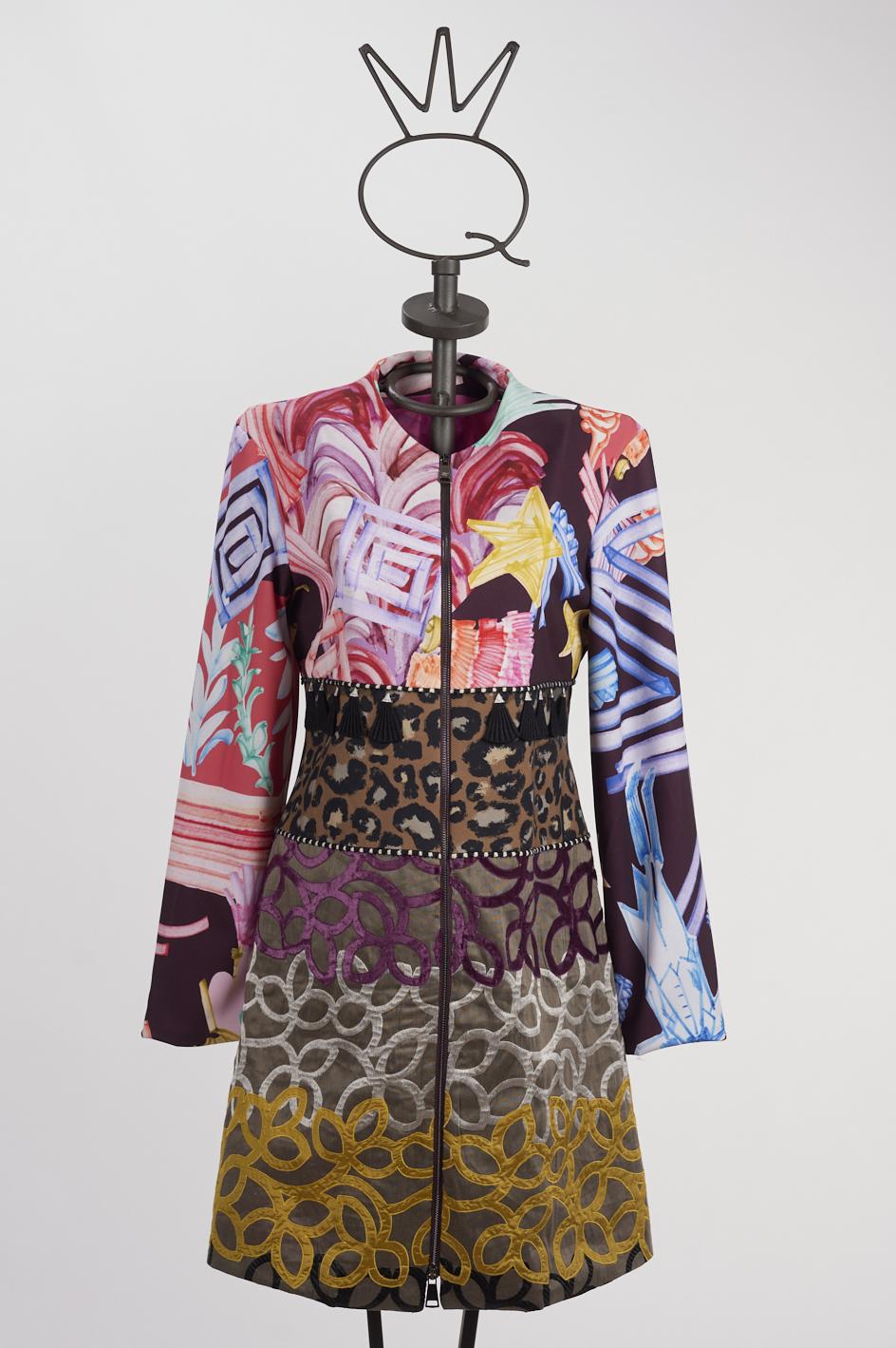 Save The Queen Cappotto patchwork Hotsell