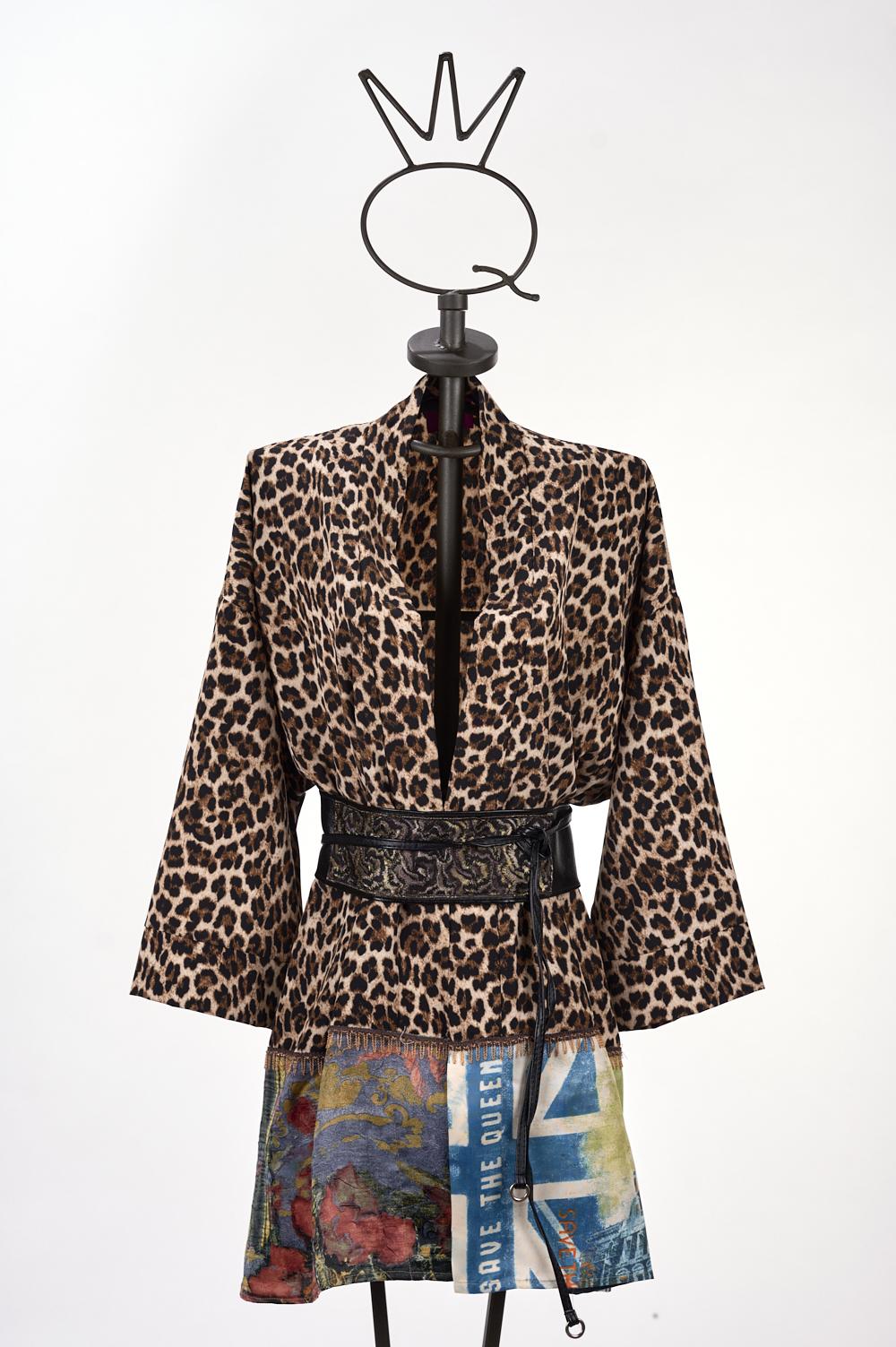 Save The Queen Kimono maculato Flash Sale