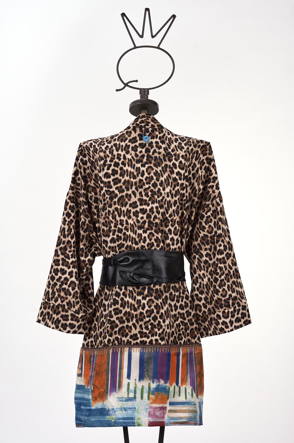 Save The Queen Kimono maculato Flash Sale
