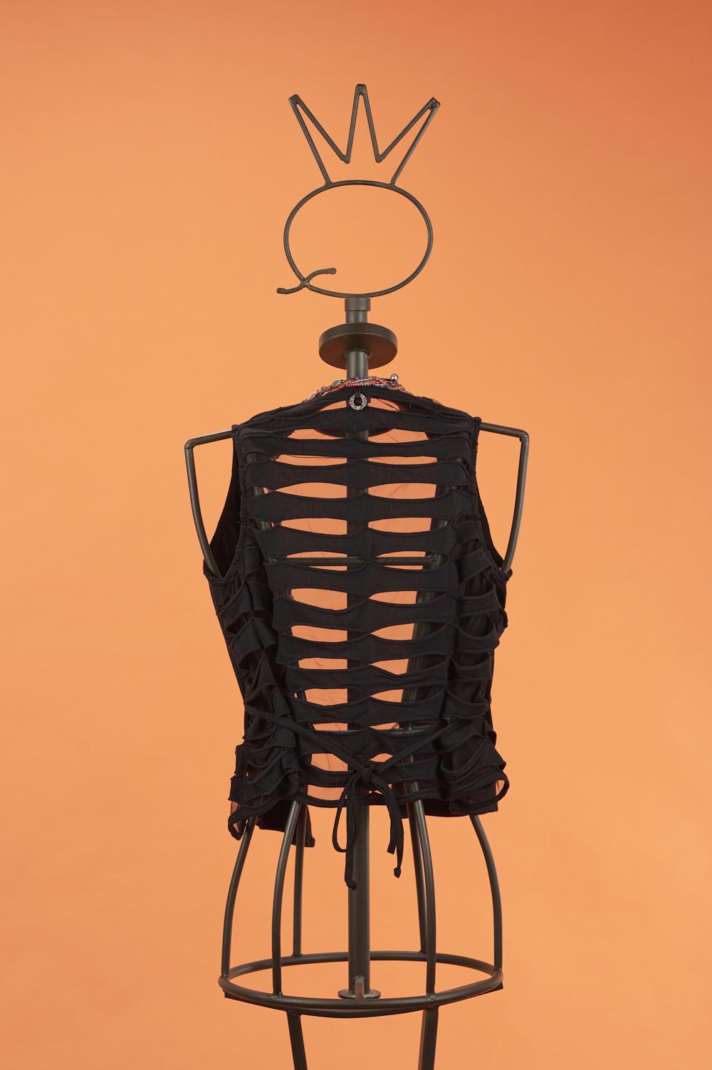Save The Queen Gilet nero Offerta migliore