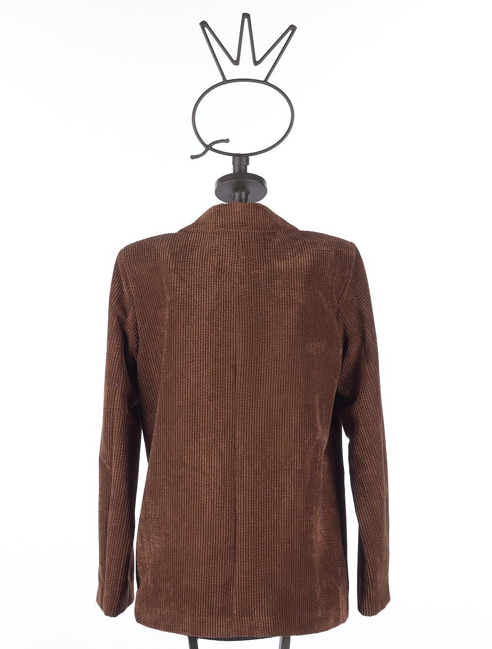 Save The Queen Giacca marrone di velluto a coste Offerte esclusive