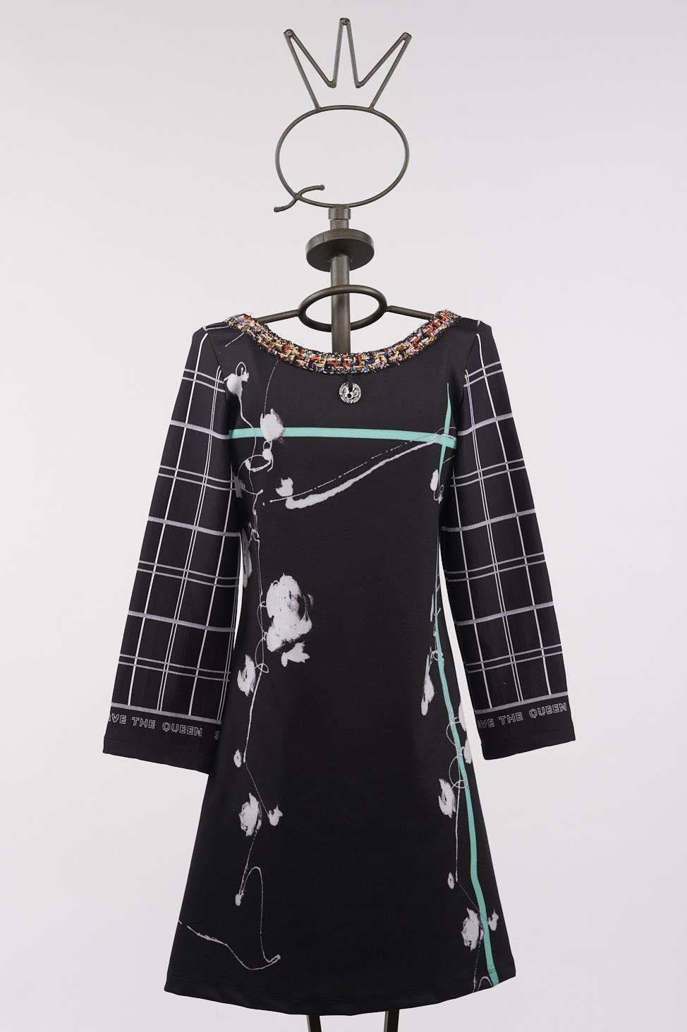 Save The Queen Vestito corto stampato Ritorno libero