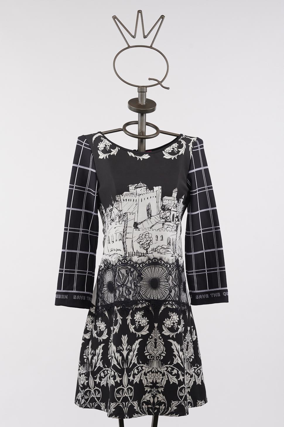 Save The Queen Vestito corto stampato Rilascio limitato