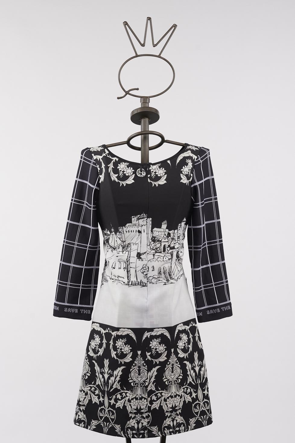 Save The Queen Vestito corto stampato Rilascio limitato