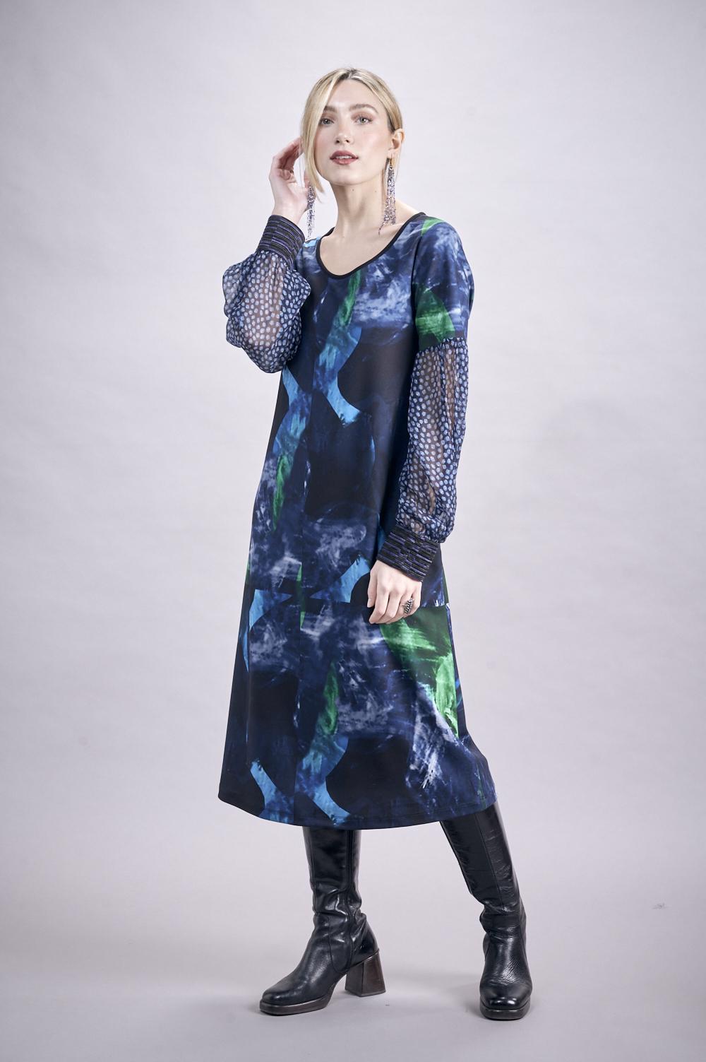Save The Queen Vestito longuette con stampa “astrale” 50% di sconto per tempo limitato