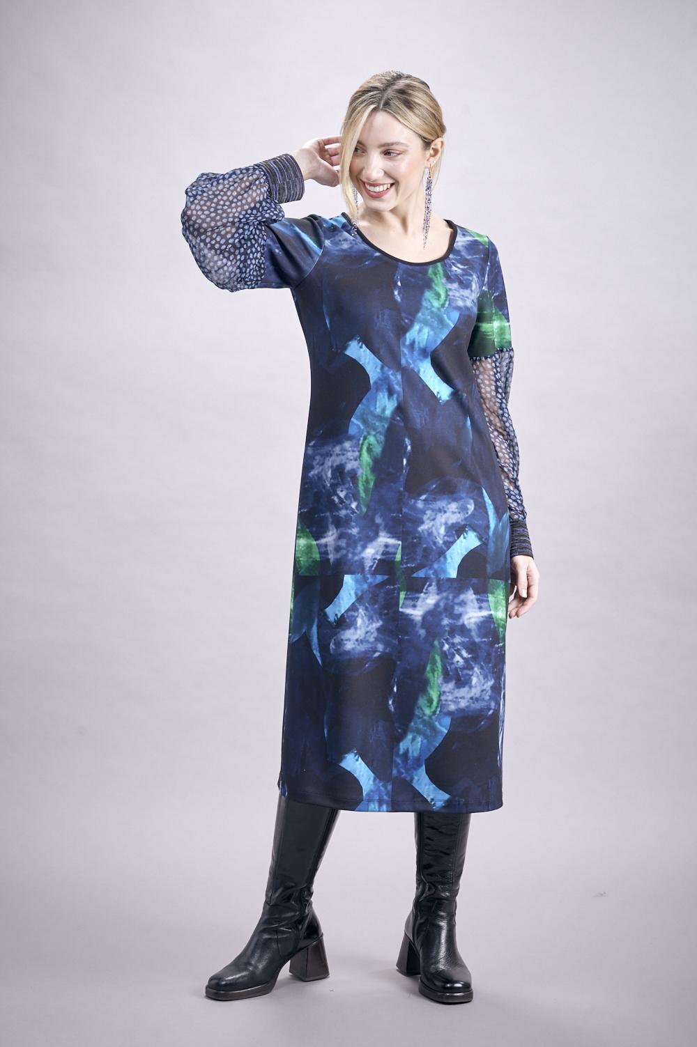 Save The Queen Vestito longuette con stampa “astrale” 50% di sconto per tempo limitato