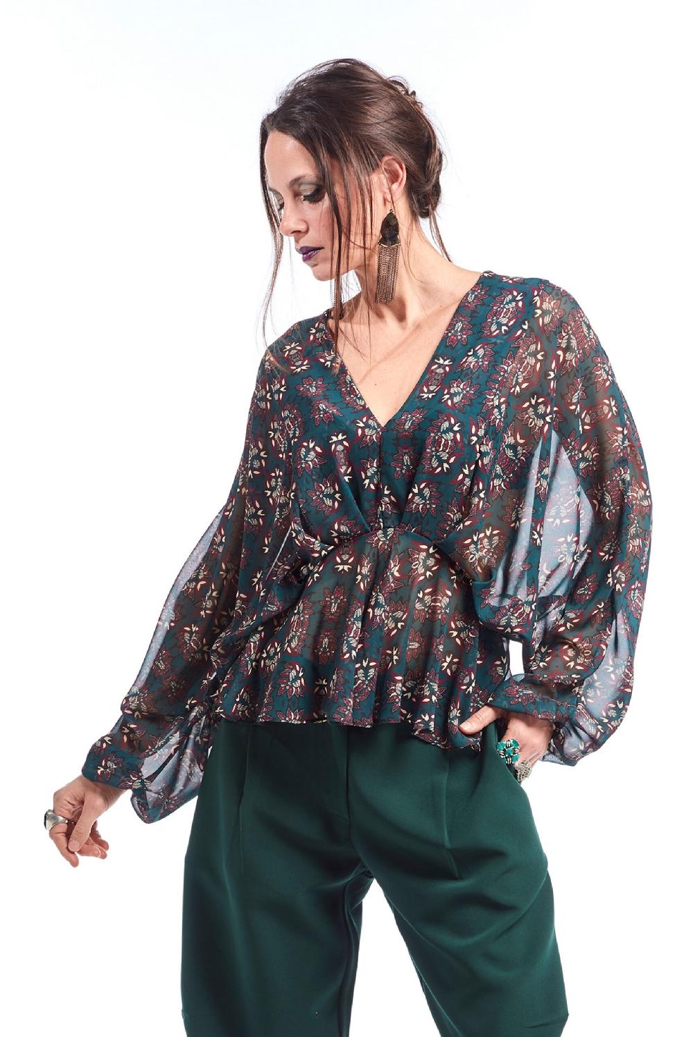 Save The Queen blusa con stampa floreale Hotsell