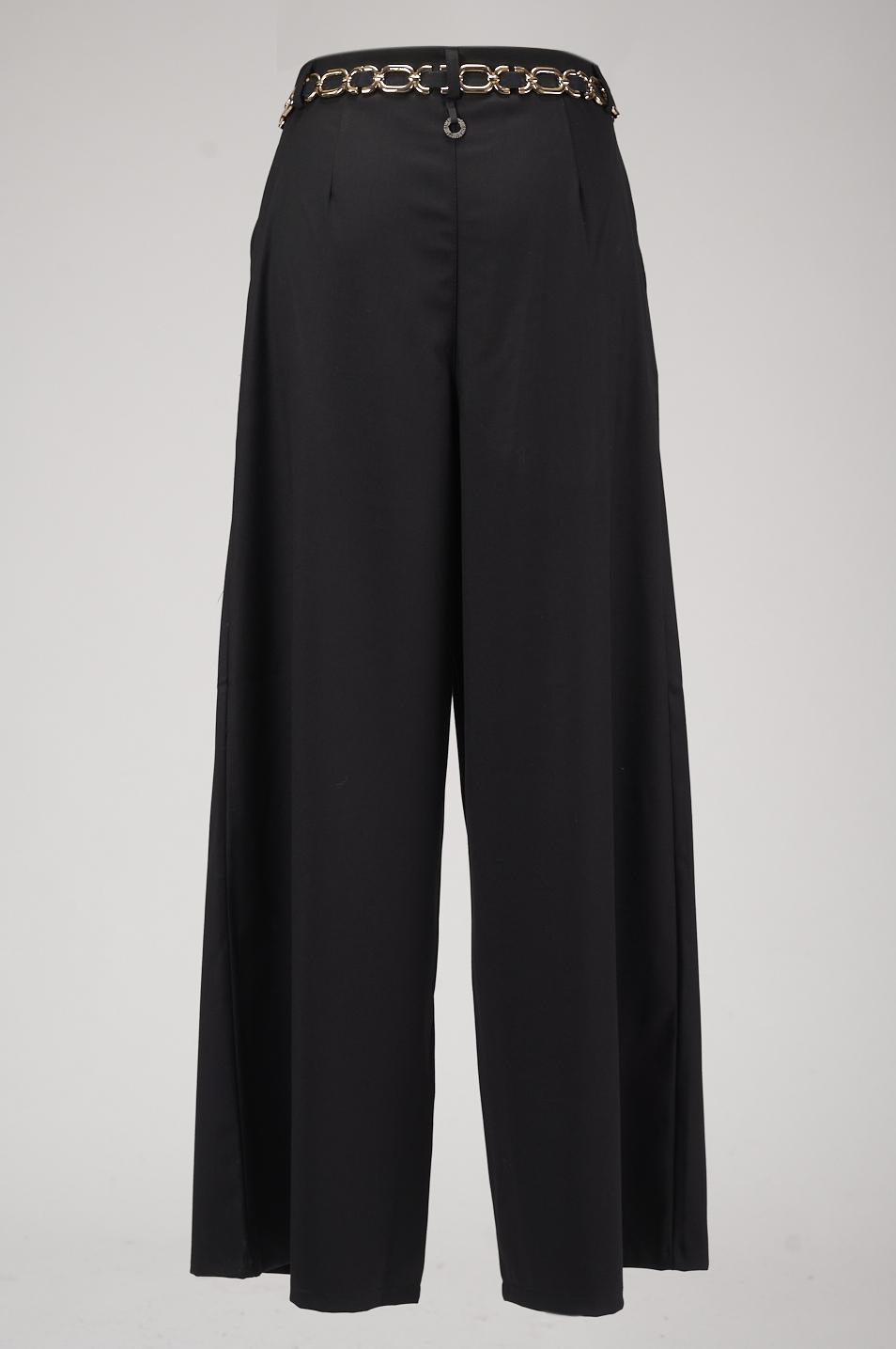Save The Queen Pantaloni palazzo a vita alta Comprare a buon mercato