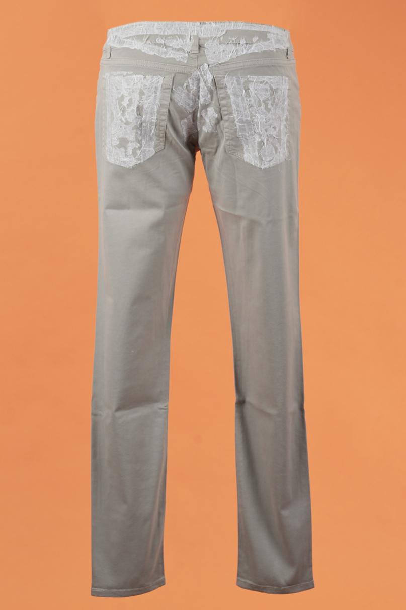 Save The Queen Jeans in cotone ricamato Offerte giornaliere