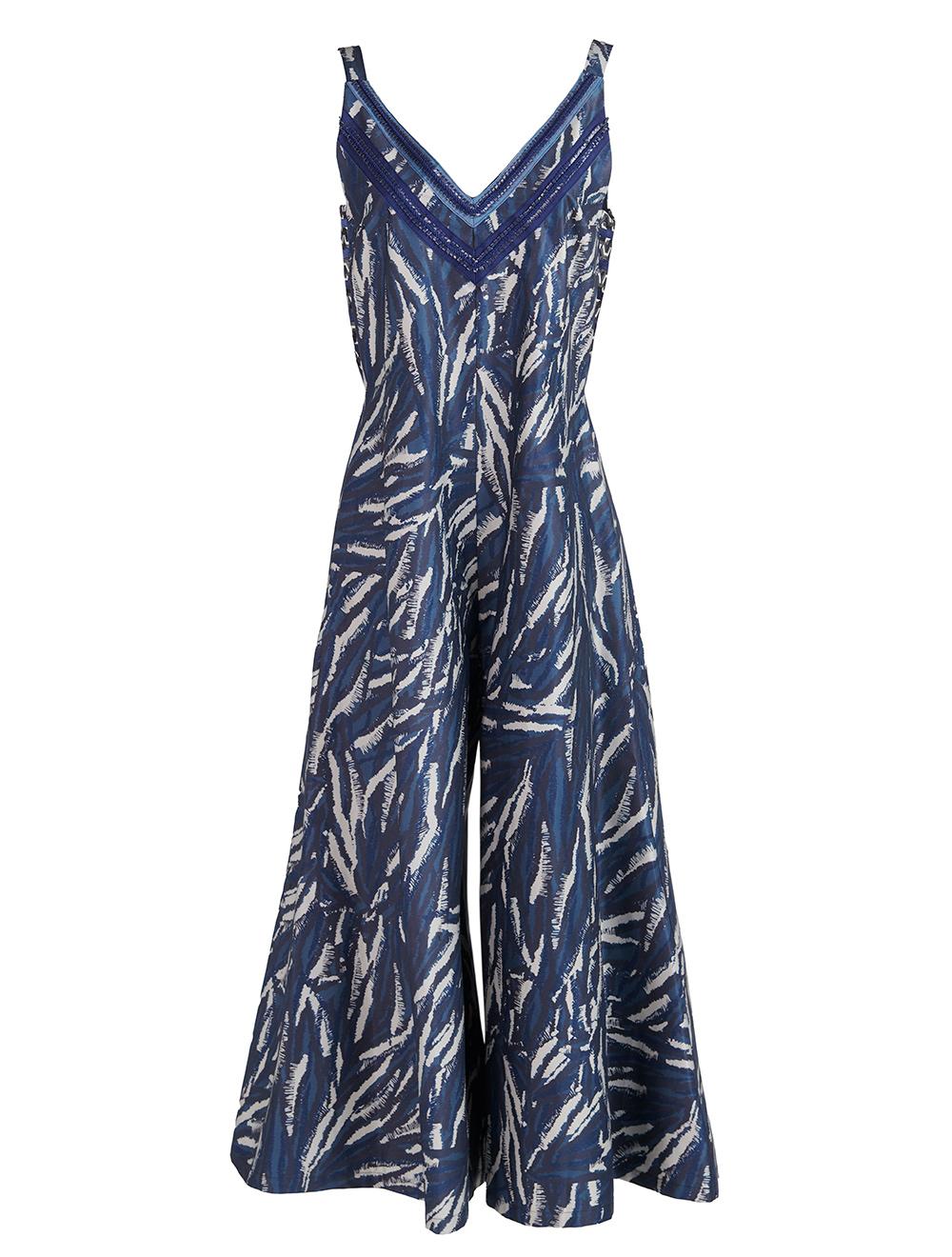 Save The Queen Tuta con stampa camouflage blu Fino al 60% di sconto