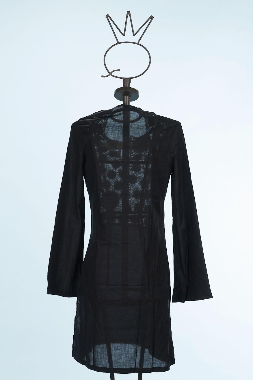 Save The Queen Camicia lunga in cotone Vendita Calda