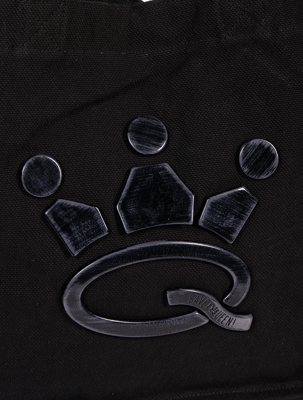 Save The Queen Borsa in canvas Vendite Flash