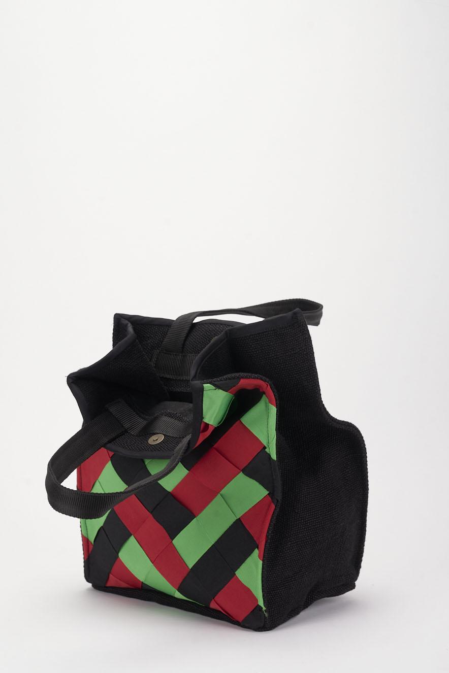 Save The Queen Borsa in canvas di cotone In Saldo